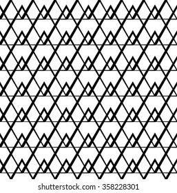 Meshy grid with intersecting lines. Cellular abstract grid, mesh background. Abstract lattice, grating, grille pattern. monochrome vector texture.
