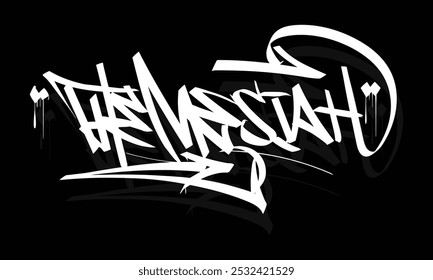 THE MESIAH graffiti tag style design