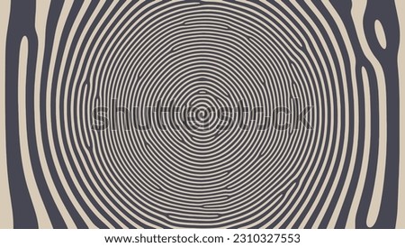 Mesmerize Spiral Psychedelic Art Vector Hypnotic Pattern Vintage Abstract Background. Vortex Radial Structure Acid Trip Hallucination Effect Bizarre Abstraction. Optic Illusion Crazy Illustration Stock foto © 