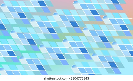 mesmerized parallelogram vector in soft colors