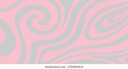 A mesmerizing abstract background featuring gentle swirls and flowing wave-like patterns in soft pastel pink and light green hues, creating a calming and artistic visual.