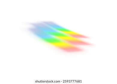 A mesmerizing abstract glow with no background with shimmering crystal streams. Reflective and transparent elements add a dreamy, futuristic touch with a soft, ethereal shimmer.