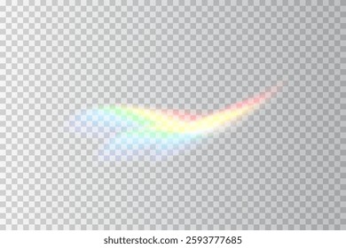 Mesmerizing abstract glow on a light background with shimmering crystalline streams. Reflective and transparent elements add a dreamy, futuristic touch with a soft, ethereal shimmer.