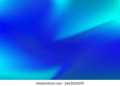Mesmerizing abstract gradient featuring shades of blue transitioning into turquoise, depicting a stylish and tranquil design for backgrounds or creative projects.