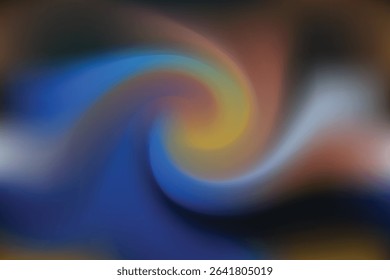 Mesmerizing Abstract Swirl: Dynamic Grainy Gradient Background with Fluid Motion Effect