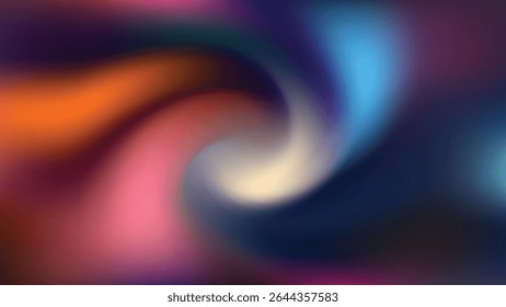 Mesmerizing Abstract Swirling Gradient Background with Vibrant Color Blend - Modern Digital Texture