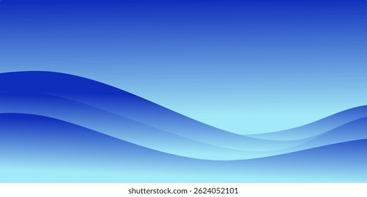 A mesmerizing abstract vector featuring fluid, curving shapes in a gradient blend of deep red and vibrant orange hues. The smooth, wave-like motion adds depth and elegance