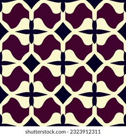 Mesmerizing black and white aizome pattern gracefully adorns black background, creating an elegant border design with iconic motifs.