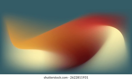 A mesmerizing blend of colors creating a soothing abstract flow.