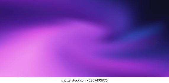 A mesmerizing blend of purple and blue hues forming an abstract wave with a seamless gradient effect