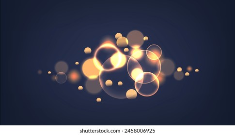 Mesmerizing Burst Of Golden Light With Swirling Sparks. Luminous Shine, Futuristic Flair, Creating A Magical Spectacle