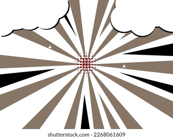 A mesmerizing circular illustration with intricate optical patterns. Perfect for use in design projects, presentations, and more