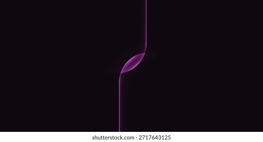 Un primer plano fascinante de un líquido púrpura vibrante que fluye elegantemente hacia abajo, creando una imagen elegante y dinámica sobre un fondo oscuro y minimalista.