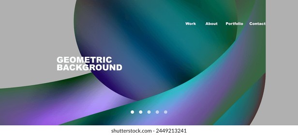 A mesmerizing geometric pattern featuring a swirl of electric blue, purple, and green circles. This spaceinspired design is perfect for science enthusiasts and lovers of macro photography