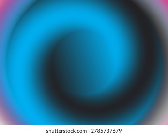 A mesmerizing gradient swirl background with shades of blue, black, and pink, perfect for modern designs, digital art, and creative projects.