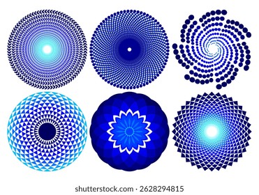 Mesmerizing, modern, futuristic, and calming, making it ideal for tech backgrounds, digital wallpapers, or meditative visuals.
