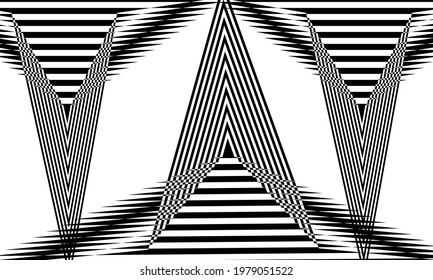 mesmerizing patterns in op art style modern optical illusion wallpaper creative design
