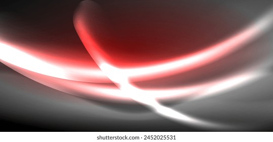 A mesmerizing red and white swirl on a black background resembling a cosmic storm in electric blue and magenta hues, evoking the feeling of being lost in space
