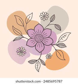 A mesmerizing seamless pattern of geometric shapes in a symphony of vibrant colors captivates the eye. This high-quality vector illustration is ideal for creating eye-catching designs for fabrics.