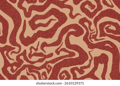 a mesmerizing seamless pattern of intricate lines and textured design creating an immersive visual experience perfect for backgrounds and design elements	