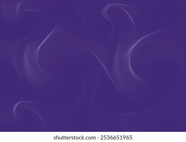 Mesmerizing spiral pattern of vector illustration of a grunge texture outlined in black on a white background