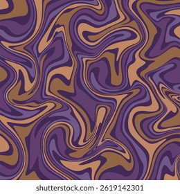 a mesmerizing, swirling pattern of deep purple, muted lavender, and warm tan hues, reminiscent of liquid marble.