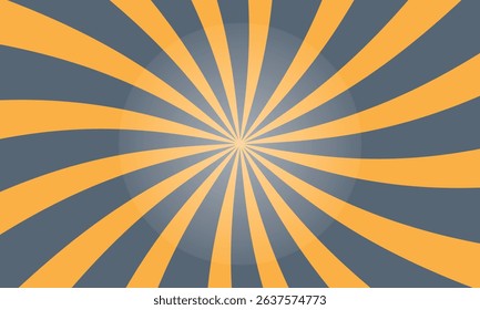 Mesmerizing Yellow and Gray Radial Striped Pattern. Hypnotic Optical Illusion Background for Stunning Visual Effects, Graphic Design Inspiration, and Engaging Aesthetic Creations