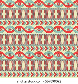 Mesopotamia ornament Tribal seamless pattern. ?an be used for cloth, jackets,  invitation, flyers, bags, notebooks, cards, envelopes, pads, blankets, furniture, packing,