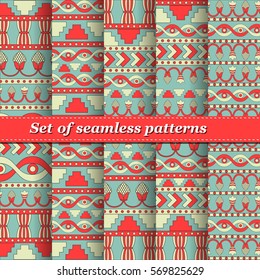 Mesopotamia ornament Tribal seamless pattern. Can be used for cloth, jackets, invitation, flyers, bags, notebooks, cards, envelopes, pads, blankets, furniture, packing,
