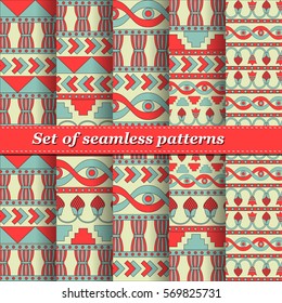 Mesopotamia ornament Tribal seamless pattern. Can be used for cloth, jackets, invitation, flyers, bags, notebooks, cards, envelopes, pads, blankets, furniture, packing,