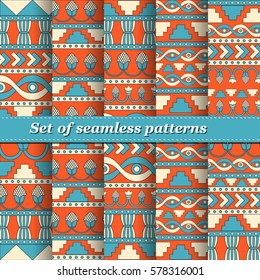 Mesopotamia ornament Tribal seamless pattern. Can be used for cloth, jackets, invitation, flyers, bags, notebooks, cards, envelopes, pads, blankets, furniture, packing,
