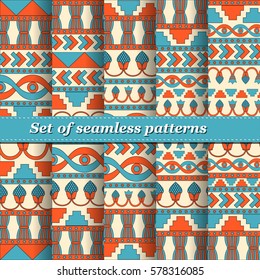 Mesopotamia ornament Tribal seamless pattern. Can be used for cloth, jackets, invitation, flyers, bags, notebooks, cards, envelopes, pads, blankets, furniture, packing,
