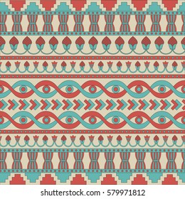 Mesopotamia ornament Tribal seamless pattern. ?an be used for cloth, jackets, invitation, flyers, bags, notebooks, cards, envelopes, pads, blankets, furniture, packing,