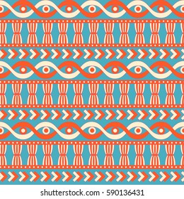 Mesopotamia ornament Tribal seamless pattern. ?an be used for cloth, jackets, invitation, flyers, bags, notebooks, cards, envelopes, pads, blankets, furniture, packing,