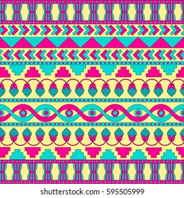 Mesopotamia ornament Tribal seamless pattern. Can be used for cloth, jackets, invitation, flyers, bags, notebooks, cards, envelopes, pads, blankets, furniture, packing,
