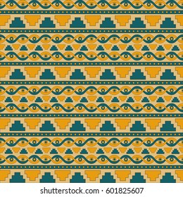 Mesopotamia ornament Tribal seamless pattern. Can be used for cloth, jackets, invitation, flyers, bags, notebooks, cards, envelopes, pads, blankets, furniture, packing,