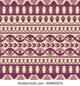 Mesopotamia ornament Tribal seamless pattern. ?an be used for cloth, jackets, invitation, flyers, bags, notebooks, cards, envelopes, pads, blankets, furniture, packing,
