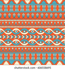 Mesopotamia ornament Tribal seamless pattern. Can be used for cloth, jackets, invitation, flyers, bags, notebooks, cards, envelopes, pads, blankets, furniture, packing,