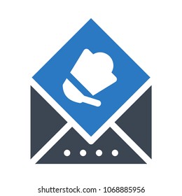  message announcement mail