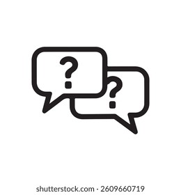 message balloon silhouette or communication network symbol in doodle cartoon style. Information