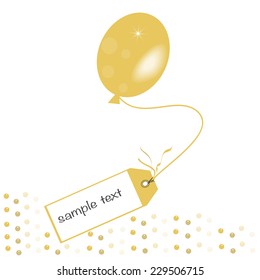 message balloon vector background 