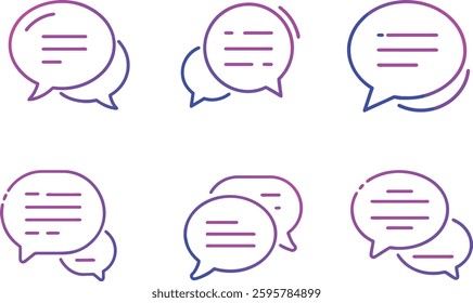 MESSAGE BAR  Icon SET, ICON SET OF MESSAGE BAR, NOTIFICATION ICON.