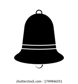 Icono de timbre del mensaje. Icono de timbre para la aplicación. Pasos 10