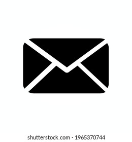 icono negro de mensaje en estilo plano aislado. ilustración de símbolo del vector de chat.