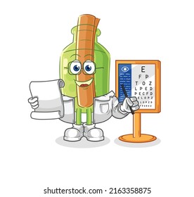 the message in a bottle graduation vector. cartoon character