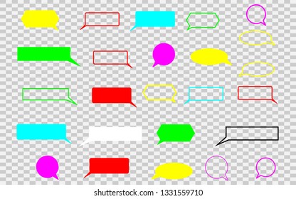 message box on gray background