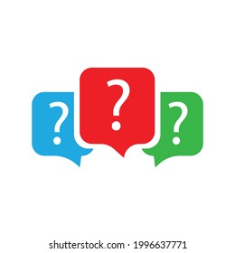 Message box with question mark icon design vector illustration