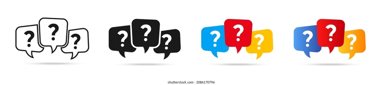 Message box with question mark icon