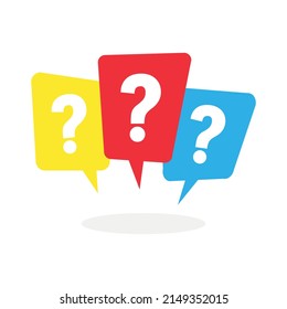 Message box with question mark icon