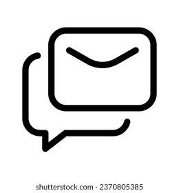 Message Bubble Icon Vector Symbol Design Illustration